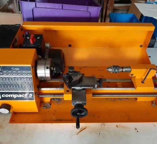 Used mini store lathe machine