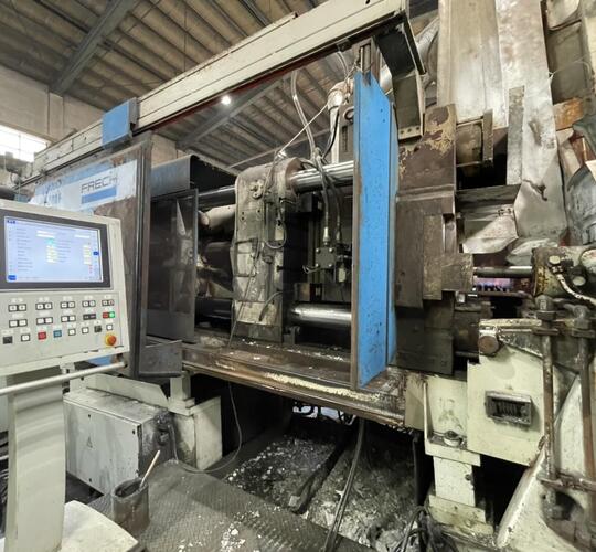 Buy used FRECH DAM500F hot chamber die casting machine Second hand FRECH DAM500F hot chamber die casting machine