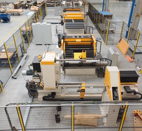 High-Performance Sacform AGM-line Coil Cut to Length Line (0.5-2 mm x 1600 mm)
